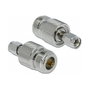 DeLOCK Adaptador N hembra a RP-SMA macho 89903 Gris