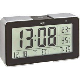 Tfa Melody 60.2540.01 Despertador Inalámbrico Silver / Black
