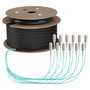 EFB Elektronik Cable de fibra óptica OM3 O8341S80OM3 12x SC-SC 80m