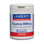 Lamberts Taurina 500 mg 60 cápsulas