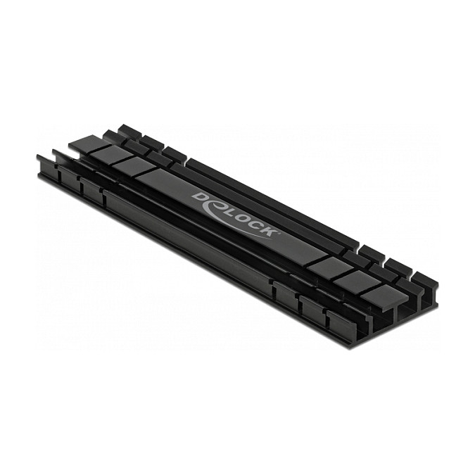 DeLOCK 18286 Disipador de calor plano 100 mm para módulo M.2 Negro DeLOCK 18286 Disipador de calor plano 100 mm para módulo M.2 Negro