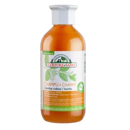 CORPORE SANO Champú Henna Camomila para Cabello Rubio 300ml