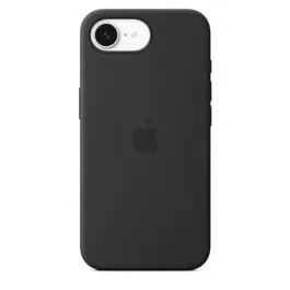 Apple iPhone 16 E Funda de Silicona Negra MD3N4ZMA