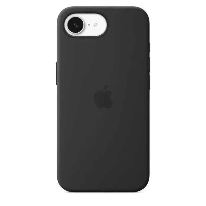 Apple iPhone 16 E Funda de Silicona Negra MD3N4ZMA Apple iPhone 16 E Funda de Silicona Negra MD3N4ZMA