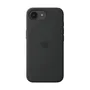 Apple iPhone 16 E Funda de Silicona Negra MD3N4ZMA