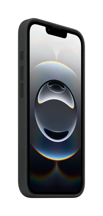 Apple iPhone 16e Silicona Case Negro Funda Original de Silicona Reciclada para Pantalla de 6.1 Pulgadas - Modelo MD3N4ZM/A