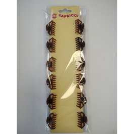 Brusi Pinza Clasica Pequeña Concha 12 Unidades