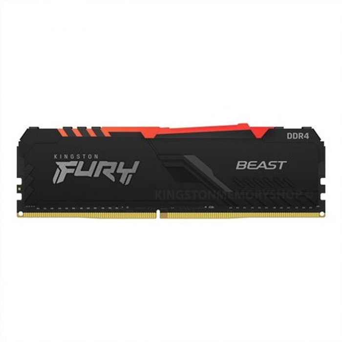 Kingston FURY Beast 16GB 3200MT/s DDR4 CL16 DIMM RGB Kingston FURY Beast 16GB 3200MT/s DDR4 CL16 DIMM RGB