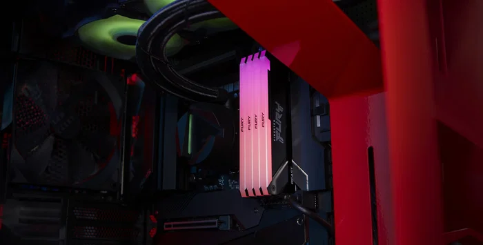 Kingston FURY Beast RGB Módulo de Memoria DDR4 16GB (1x16GB) 3200MHz CL16 288-pin DIMM, Compatible con Intel XMP y AMD Ryzen