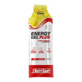 NUTRISPORT Energy Gel Plus Limón 18 Uds Sin Gluten