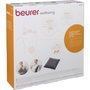 Beurer Cojín de Masaje Shiatsu MG 135 con Función Calor y Luz, Antracita