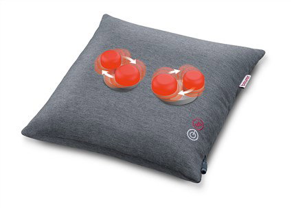 Beurer MG-135 Cojín de Masaje Shiatsu con Función Calor para Hombros, Cuello, Espalda y Piernas Beurer MG-135 Cojín de Masaje Shiatsu con Función Calor para Hombros, Cuello, Espalda y Piernas