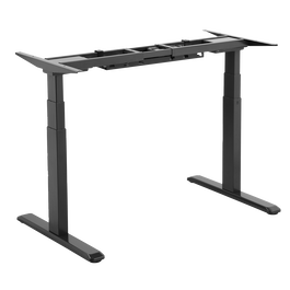 Phoenix technologies Estructura Ajustable Para Escritorio Doble, Soporta 120Kg, Altura 62-128cm, Panel Digital, Anticolisión