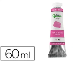 Liderpapel Tempera gouache tubo de aluminio de 60 ml color magenta