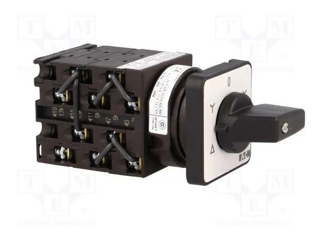 EATON ELECTRIC Interruptor de levas reversible estrella-triángulo 20A 6,5kW