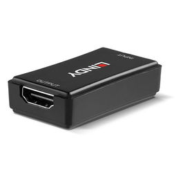Lindy 50m HDMI 2.0 18G Repeater 4K 60Hz HDR HDCP para Extensión de Señal