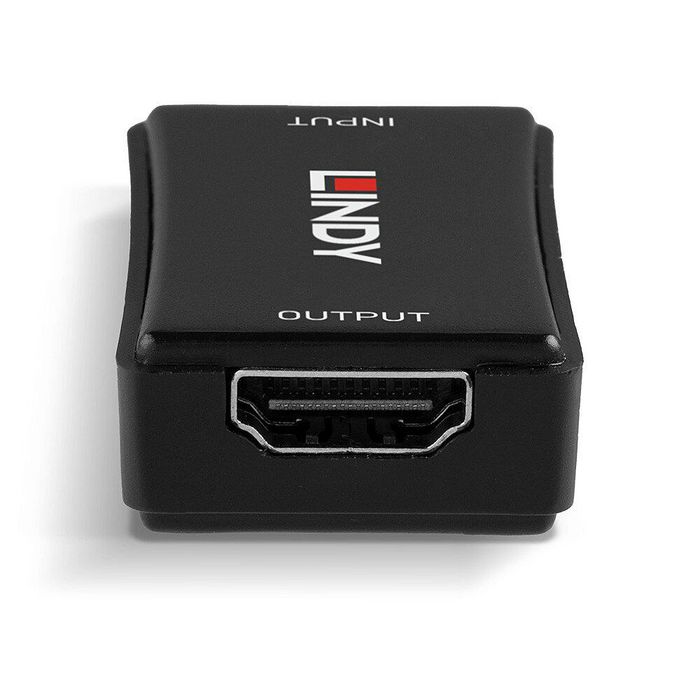 Lindy 50m HDMI 2.0 18G Repeater 4K 60Hz HDR HDCP para Extensión de Señal Lindy 50m HDMI 2.0 18G Repeater 4K 60Hz HDR HDCP para Extensión de Señal