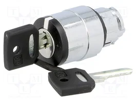 SCHNEIDER ELECTRIC Interruptor rotativo con llave Harmony XB4 22mm Negro