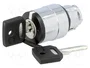 SCHNEIDER ELECTRIC Interruptor rotativo con llave Harmony XB4 22mm Negro