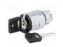 SCHNEIDER ELECTRIC Interruptor rotativo con llave Harmony XB4 22mm Negro