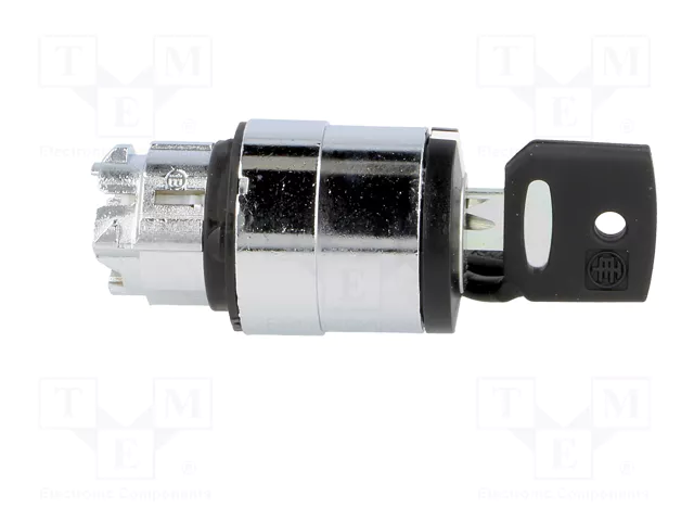 SCHNEIDER ELECTRIC Interruptor rotativo con llave Harmony XB4 22mm Negro SCHNEIDER ELECTRIC Interruptor rotativo con llave Harmony XB4 22mm Negro