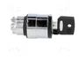 SCHNEIDER ELECTRIC Interruptor rotativo con llave Harmony XB4 22mm Negro