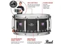 Pearl Caja 14 X 6,5" Matt McGuire Signature Pearl Acero Negro Mate Acero Laminado 1mm Aros SuperHoop II Bellotas CL Bridge Tour's Edition Chip NFC