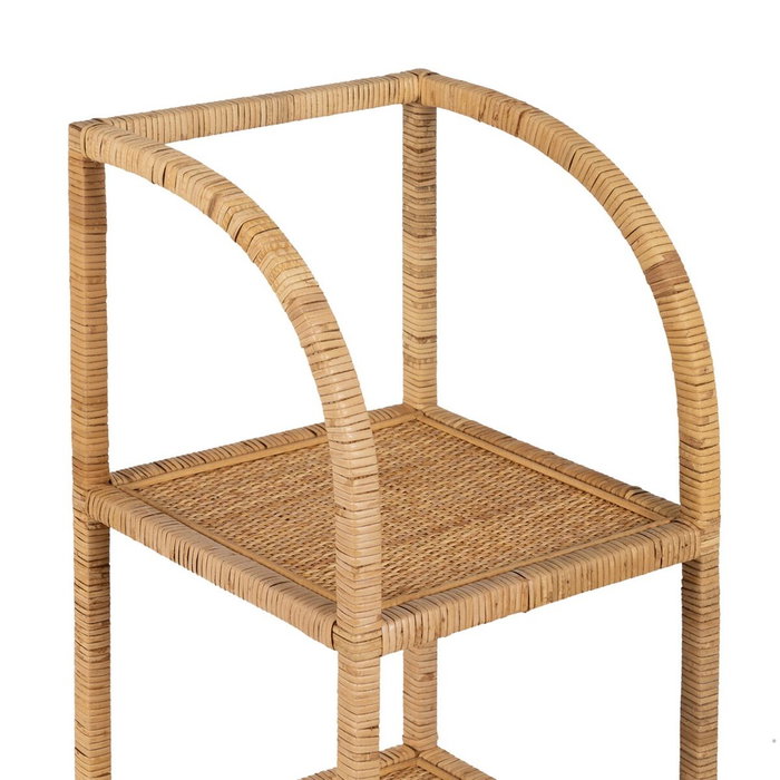 Ixia Set de 3 Estanterías Natural de Ratán para Salón