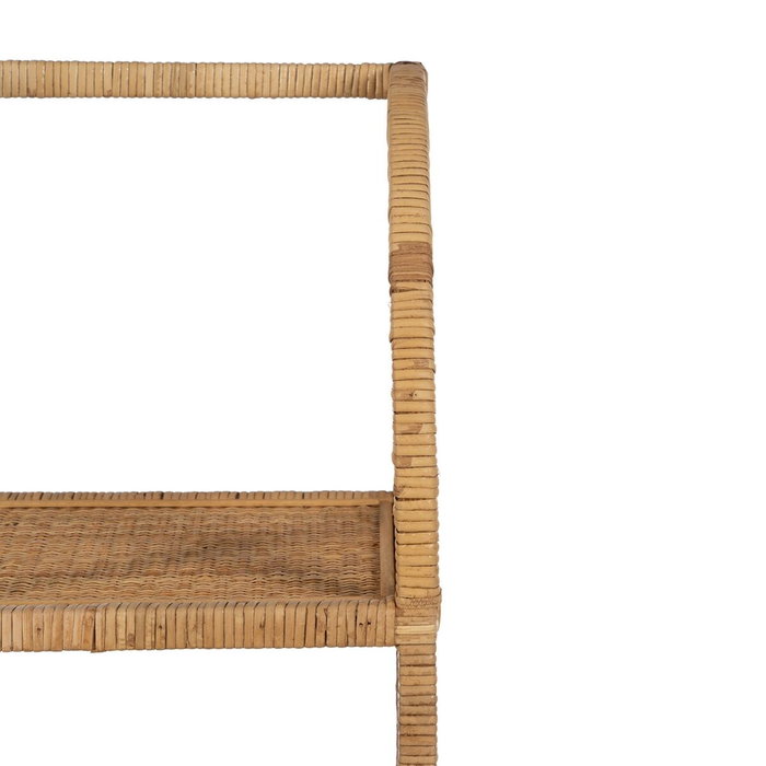 Ixia Set de 3 Estanterías Natural de Ratán para Salón
