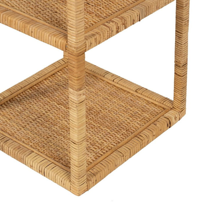 Ixia Set de 3 Estanterías Natural de Ratán para Salón
