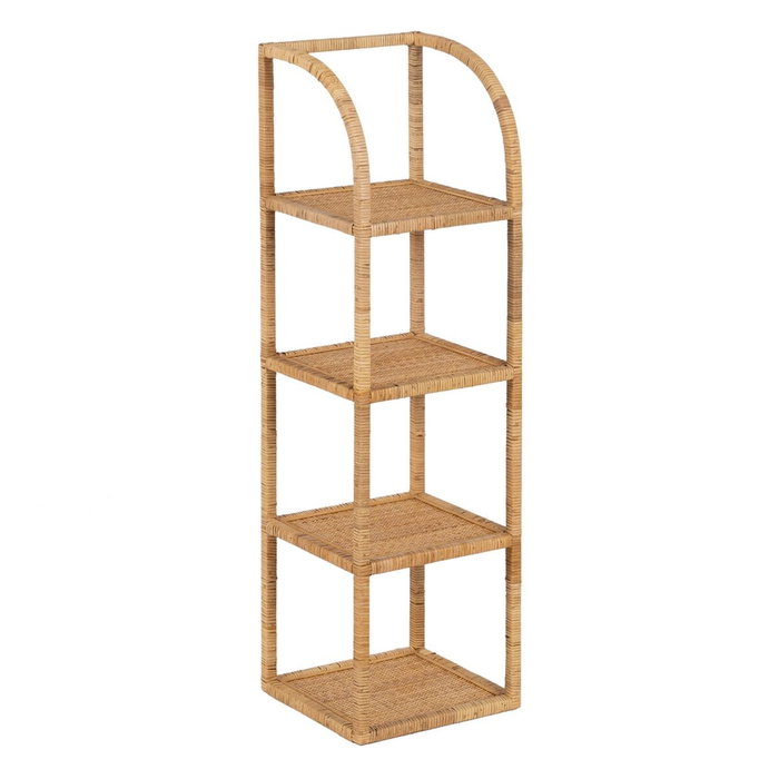 Ixia Set de 3 Estanterías Natural de Ratán para Salón