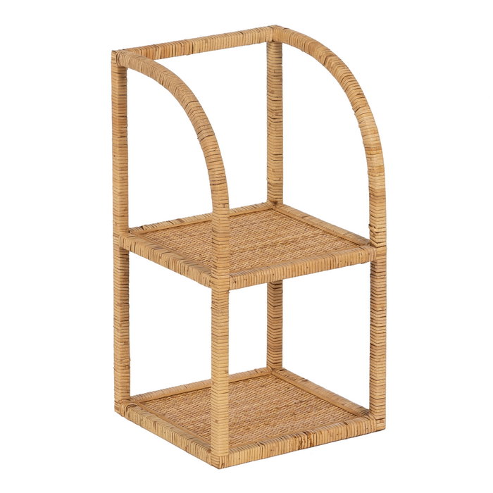 S/3 Estantería Natural Ratán Salón 30 X 30 X 109 cm