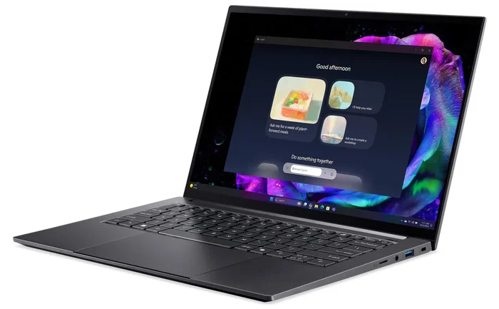Acer Swift X14 - Ultra 7 255H | Portátil 14.5" 2.8K OLED Táctil | 32GB RAM | 1TB SSD | RTX 5060 | Windows 11