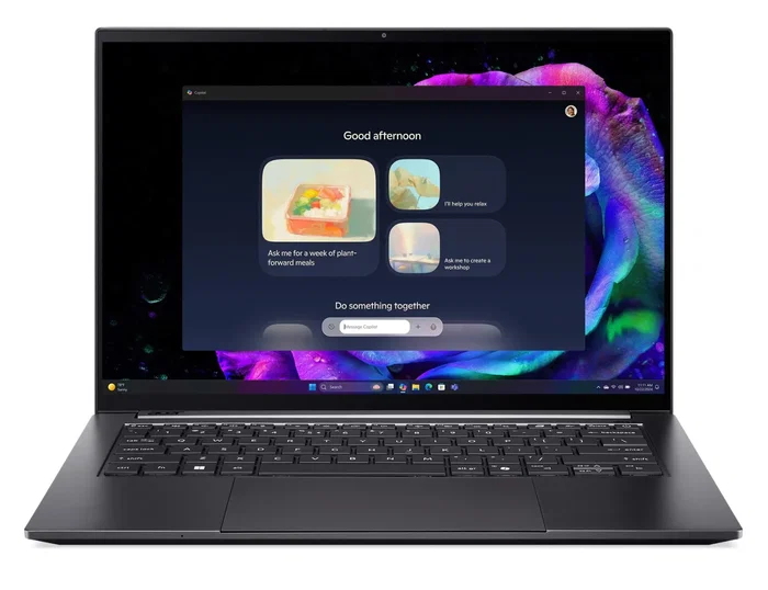 Acer Swift X14 - Ultra 7 255H | Portátil 14.5" 2.8K OLED Táctil | 32GB RAM | 1TB SSD | RTX 5060 | Windows 11