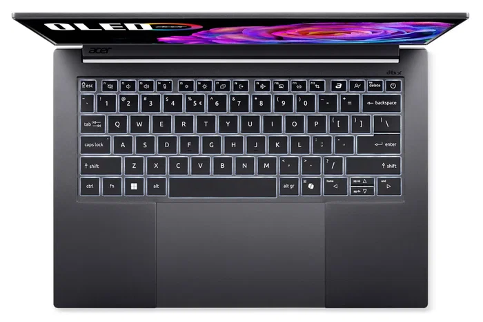 Acer Swift X14 - Ultra 7 255H | Portátil 14.5" 2.8K OLED Táctil | 32GB RAM | 1TB SSD | RTX 5060 | Windows 11