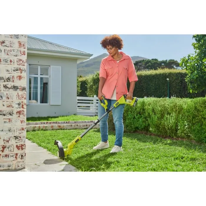 Ryobi RYO4892210185778 Cortacantos Inalámbrico 18V - Corte Ø 25-30 cm - Hilo Ø 1 x 1.6 mm - Incluye Batería 18V 2.5 Ah y Cargador