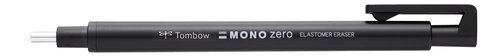 Tombow Mono Zero Borrador de Precisión Punta Redonda 2,3 mm Negro