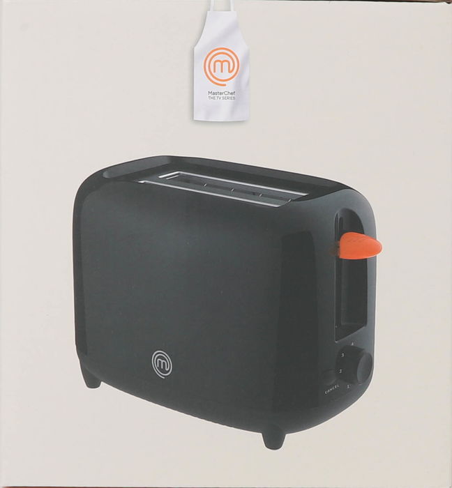 Masterchef Tostadora 700W con Dimensiones 12 cm Ancho x 17 cm Alto x 24 cm Largo (6 Unidades)