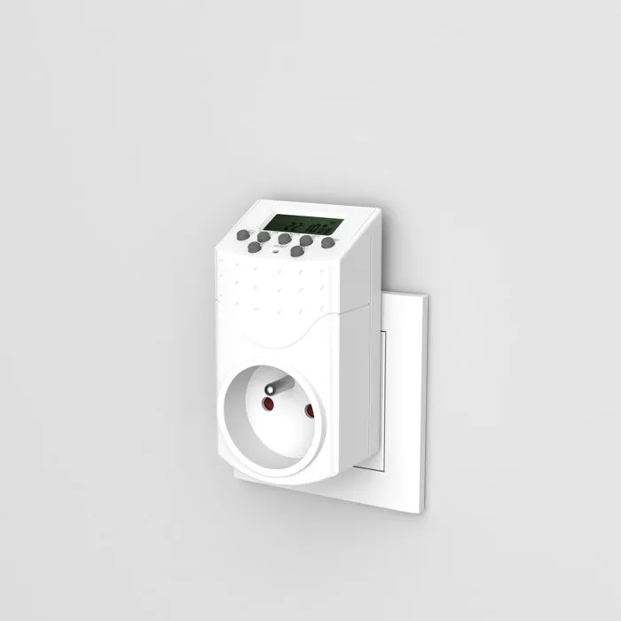 Gao Temporizador Digital Semanal 140 Programas Función Aleatoria/Cuenta Regresiva 230V 2000W