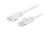 Lanberg Pack de 10 cables de red Cat.6 UTP 0.25m blanco, Fluke passed