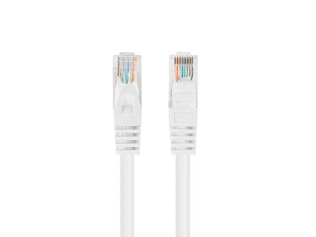 Lanberg Pack de 10 cables de red Cat.6 UTP 0.25m blanco, Fluke passed Lanberg Pack de 10 cables de red Cat.6 UTP 0.25m blanco, Fluke passed