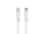 Lanberg Pack de 10 cables de red Cat.6 UTP 0.25m blanco, Fluke passed