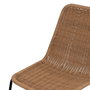 Silla Natural Pe-Acero Salón 52 X 57 X 82 cm (Set de 2)