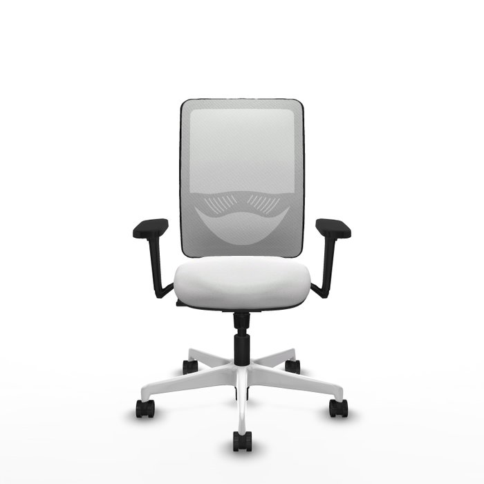 PIQUERAS Y CRESPO Silla de oficina Zulema Blanca con Mecanismo Sincro PIQUERAS Y CRESPO Silla de oficina Zulema Blanca con Mecanismo Sincro