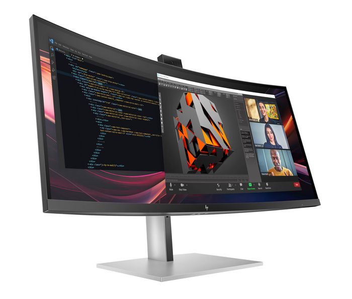 HP 734pm Monitor de Conferencias 34" WQHD, Inteligente, USB-C Thunderbolt 4, PVC Free