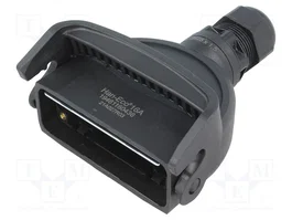 HARTING Han-Eco 16A-HCC-M25 w. cable gl. Carcasa para conectores HDC