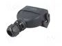 HARTING Han-Eco 16A-HCC-M25 w. cable gl. Carcasa para conectores HDC