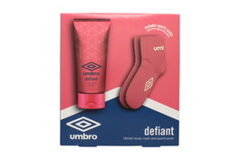 Umbro Defiant Gift Set 150ml Body Wash + Sports Socks