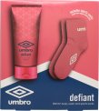 Umbro Defiant Gift Set con Gel de Baño de 150 ml y Calcetines Deportivos