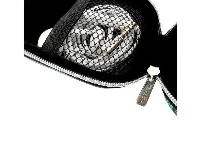 Wondee Mini Estuche Tecnológico para Auriculares, Cables y USB con Mosquetón Organizador Resistente